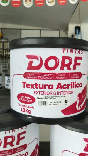 TEXTURA DORF RISCADA INT / EXT BRANCO BR 18KG