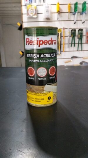 RESIPEDRA RESINA ACRILICA BASE SOLVENTE INCOLOR QT 900ML
