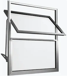BASCULANTE ALUMINIO NATURAL  60X60